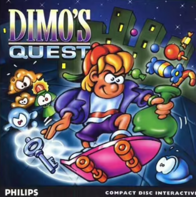 Pochette Dimo's Quest version CD-i