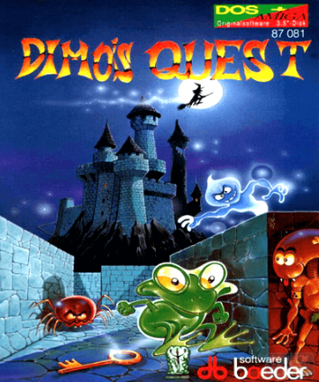 Pochette Dimo's Quest version PC MS-DOS
