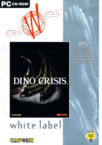 Pochette Dino Crisis version PC Windows