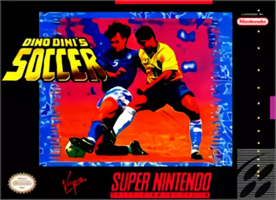 Pochette Dino Dini's Soccer version Super Nintendo