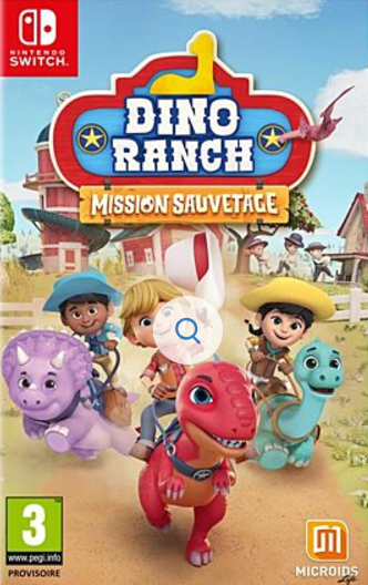 Pochette Dino Ranch - Mission Sauvetage version Switch