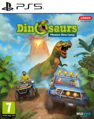 Pochette DINOSAURS : Mission Dino Camp version PlayStation 5