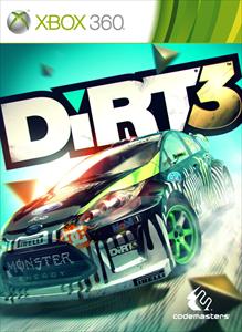 Pochette DiRT 3 version Xbox 360