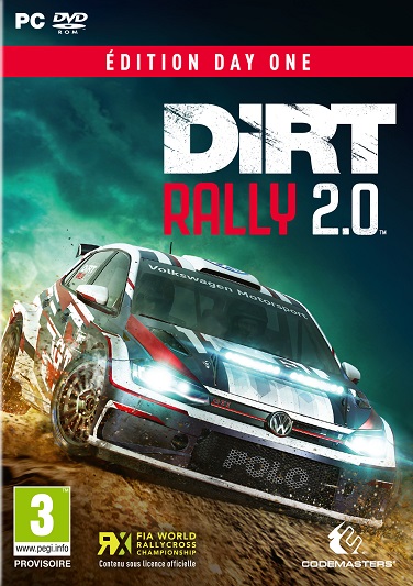 Pochette DiRT Rally 2.0 version PC Windows