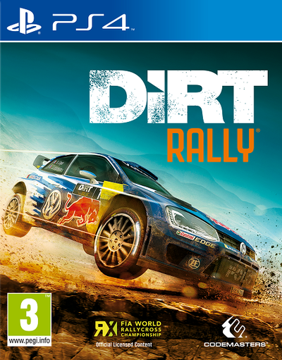 Pochette DiRT Rally version PlayStation 4