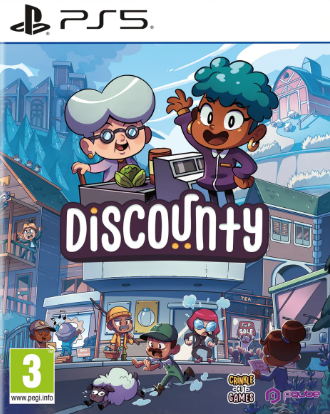 Pochette DISCOUNTY version PlayStation 5