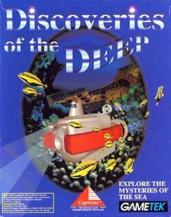 Pochette Discoveries of the Deep version PC MS-DOS