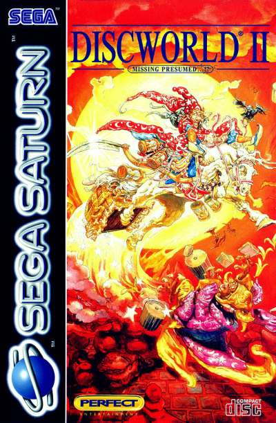 Pochette Discworld II : Mortellement Votre! version Saturn