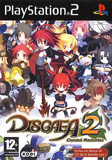 Pochette Disgaea 2 : Cursed Memories version PlayStation 2