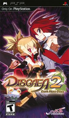 Pochette Disgaea 2 : Dark Hero Days version PSP