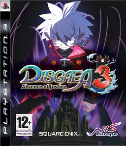 Pochette Disgaea 3 : Absence of Justice version PlayStation 3