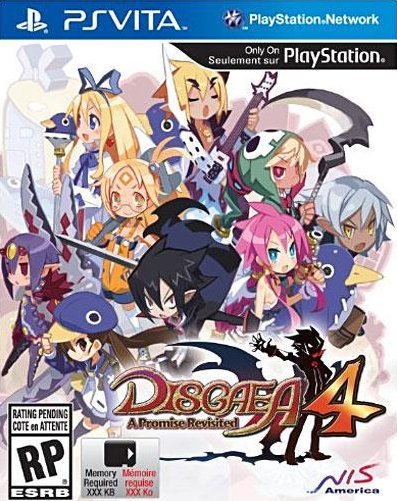 Pochette Disgaea 4 : A Promise Revisited version PSVita