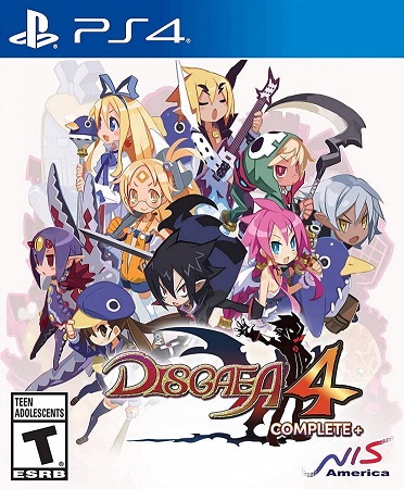 Pochette Disgaea 4 Complete+ version PlayStation 4