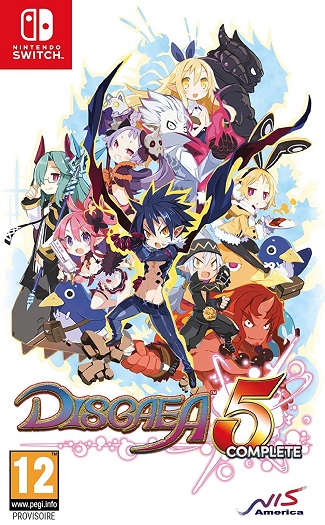 Pochette Disgaea 5 Complete version Switch
