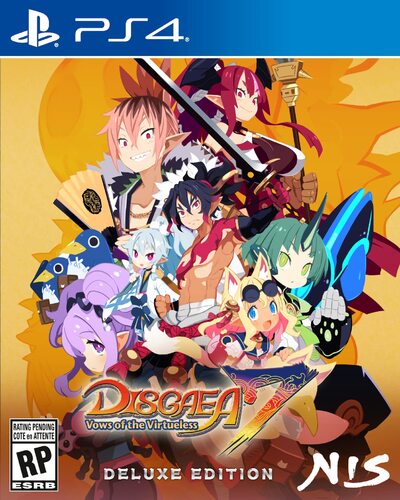Pochette Disgaea 7 : Vows of the Virtueless version PlayStation 4