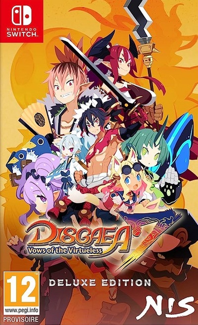 Pochette Disgaea 7 : Vows of the Virtueless version Switch