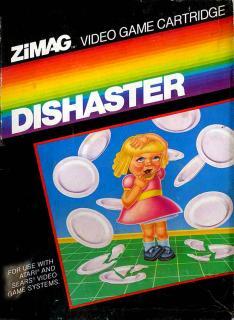 Pochette Dishaster version Atari 2600