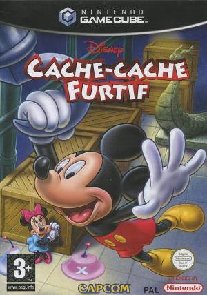 Pochette Disney Cache-Cache Furtif version GameCube