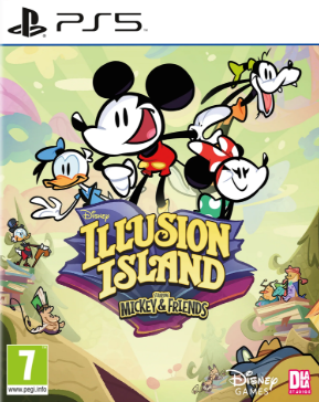Pochette Disney Illusion Island version PlayStation 5
