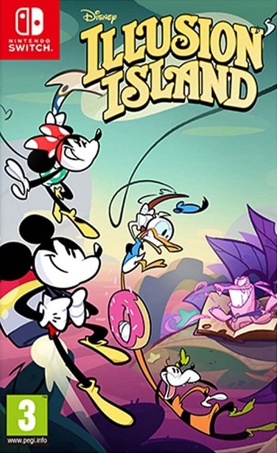 Pochette Disney Illusion Island version Switch