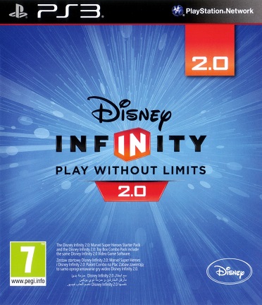 Pochette Disney Infinity 2.0 version PlayStation 3