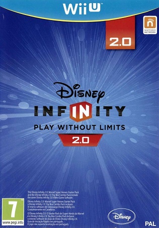 Pochette Disney Infinity 2.0 version Wii U