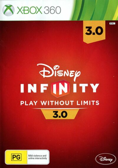 Pochette Disney Infinity 3.0 version Xbox 360