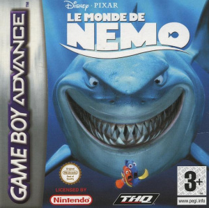 Pochette Disney - Pixar Le monde de Nemo version GameBoy Advance