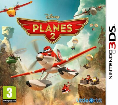 Pochette Disney Planes 2 : Mission Canadair version 3DS
