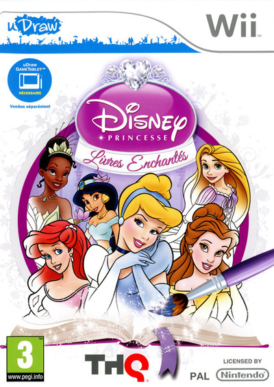 Pochette Disney Princesse : Livres enchantés version Wii
