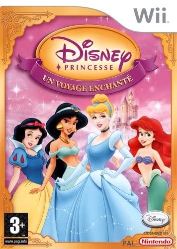 Pochette Disney Princesse : Un voyage enchanté version Wii