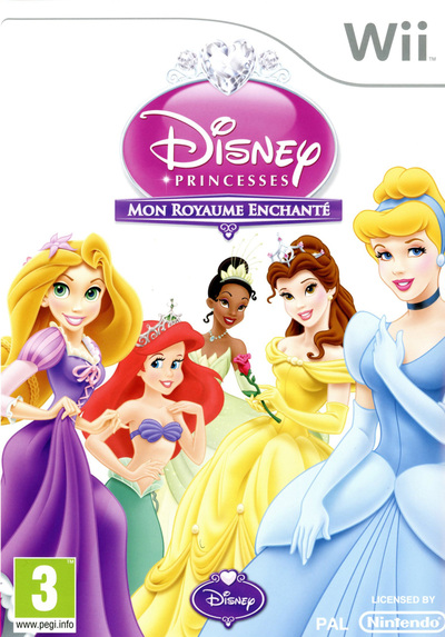 Pochette Disney Princesse : Mon royaume enchanté version Wii