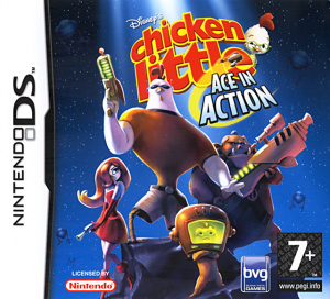 Pochette Disney's Chicken Little : Aventures Intergalactiques version DS
