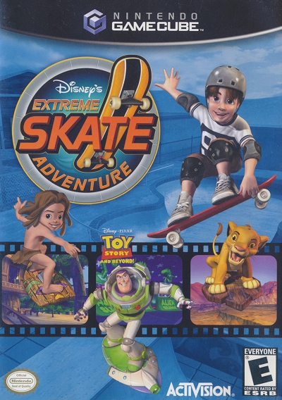 Pochette Disney's Extreme Skate Adventure version GameCube