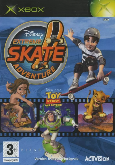 Pochette Disney's Extreme Skate Adventure version Xbox