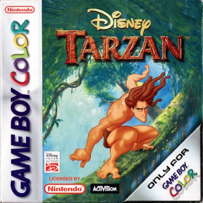Pochette Disney's Tarzan version GameBoy/Color