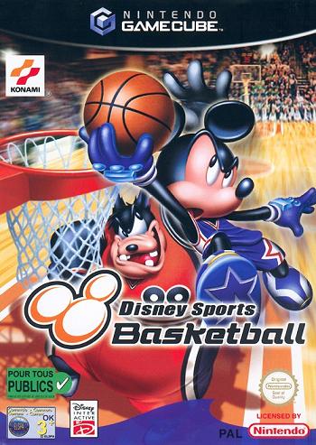 Pochette Disney Sports : Basketball version GameCube