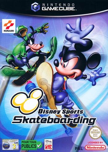 Pochette Disney Sports : Skateboarding version GameCube