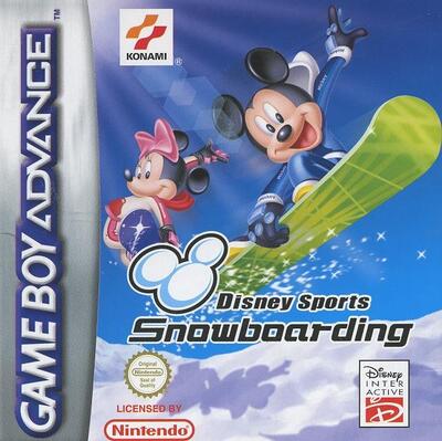 Pochette Disney Sports : Snowboarding version GameBoy Advance