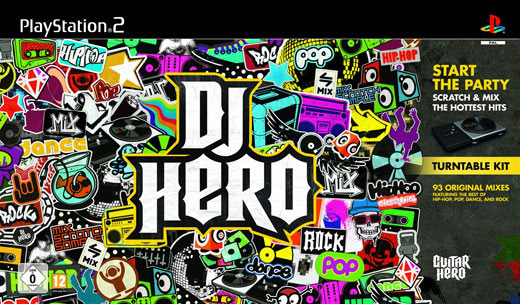 Pochette DJ Hero version PlayStation 2