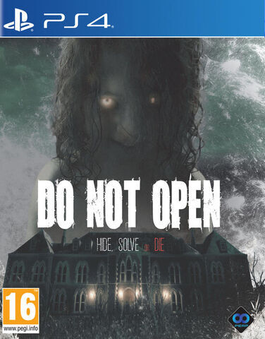 Pochette DO NOT OPEN version PlayStation 4