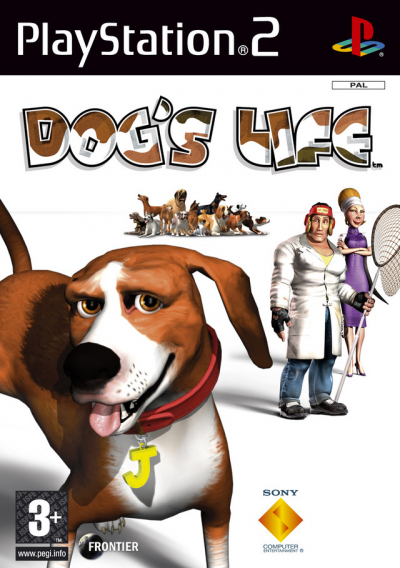 Pochette Dog's Life version PlayStation 2