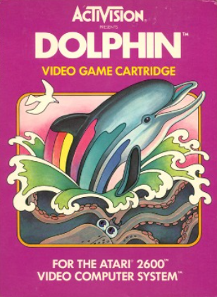 Pochette Dolphin version Atari 2600