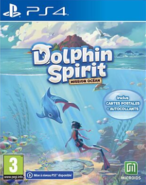 Pochette Dolphin Spirit : Mission Océan version PlayStation 4