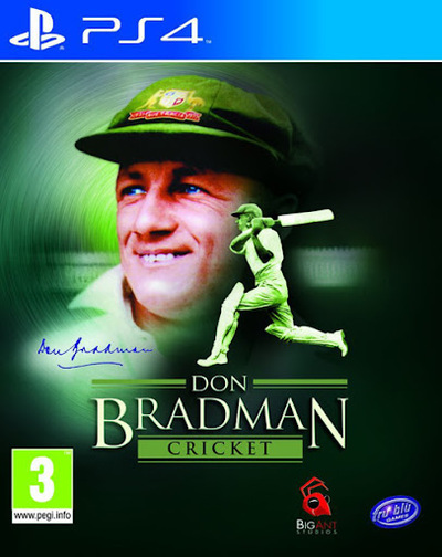 Pochette Don Bradman Cricket 14 version PlayStation 4