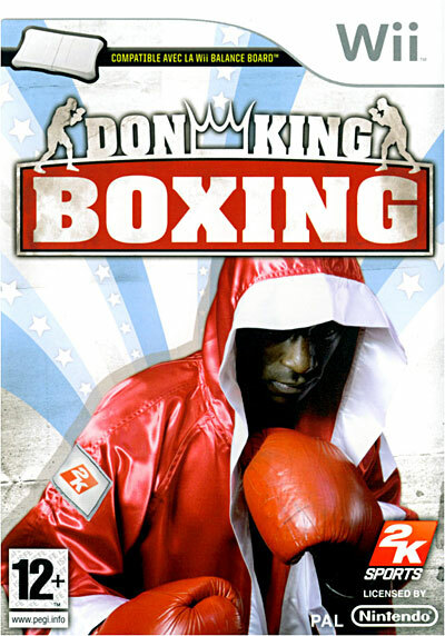 Pochette Don King Boxing version Wii