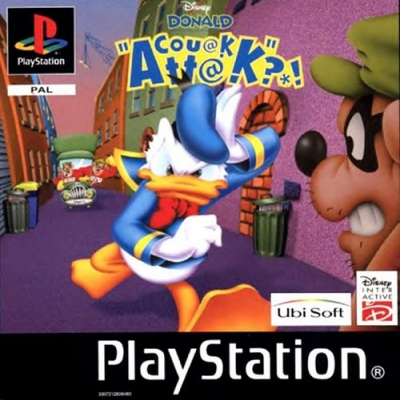 Pochette Donald "Cou@k Att@ck ?!" version PlayStation