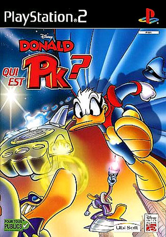 Pochette Donald Duck : Qui est PK ? version PlayStation 2