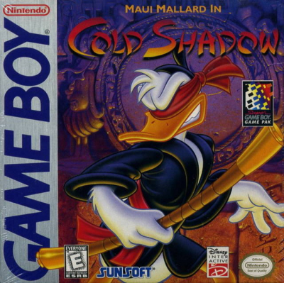 Pochette Donald in Maui Mallard version GameBoy/Color
