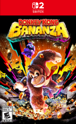 Pochette Donkey Kong Bonanza version Switch 2
